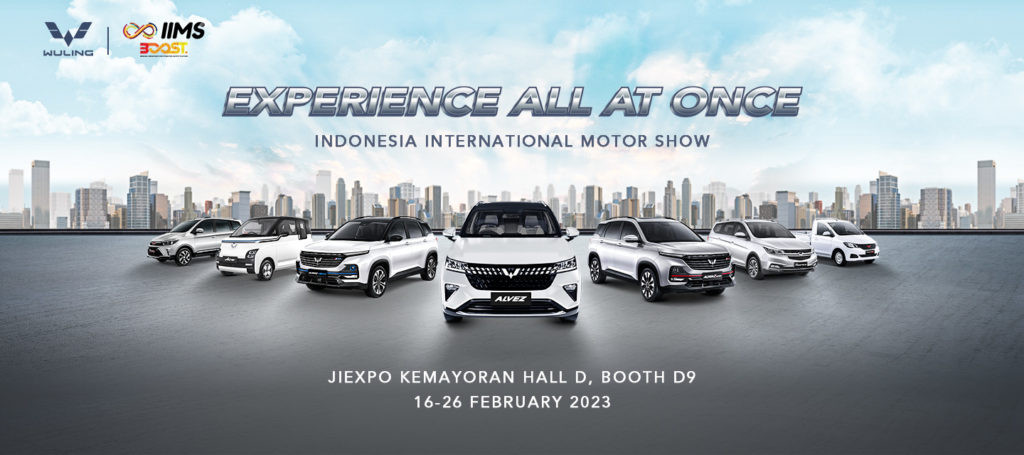 Wuling Turut Eksis di IIMS 2023 dengan Konsep ‘Experience All At Once’ Wuling Turut Eksis di IIMS 2023 dengan Konsep ‘Experience All At Once’
